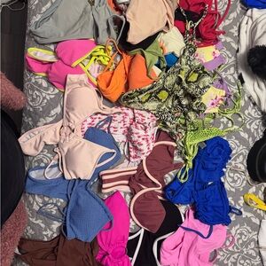 17 bikinis + random bottoms & tops